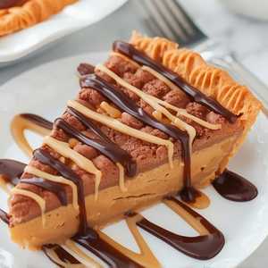 Peanut Butter Snicker Pie
