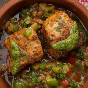 Costillas De Puerco En Salsa Verde
