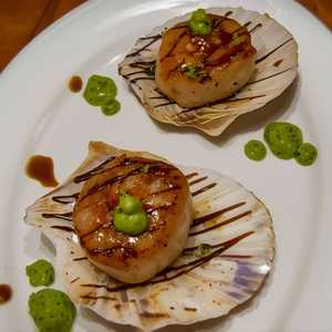 Scallops on the Half Shell