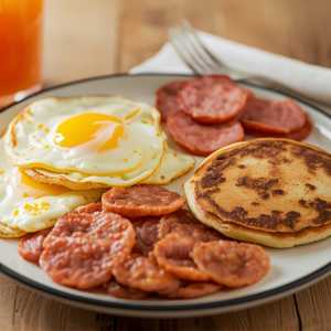 55+ Scrambled Eggs & Cheddar Breakfast