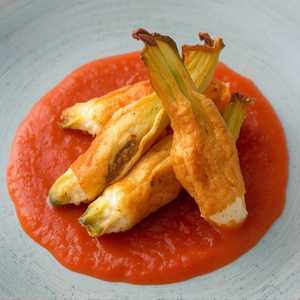 Deep Fried Zucchini Flowers