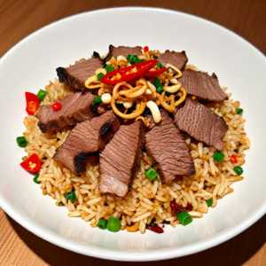 Khao Pad Mun Nuer (Beef Rump Cap)