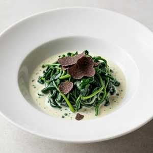 Black Truffle Creamed Spinach
