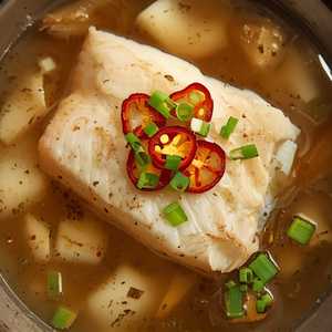 Steamed Ginger Seabass
