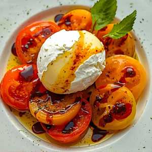 di Stefano Burrata Cheese & Heirloom Tomato