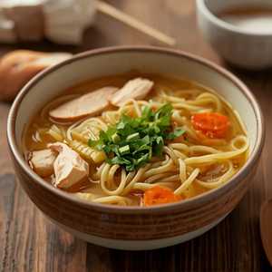 Sopa de Pollo y Fideo