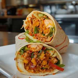 Chicken Adana Wrap