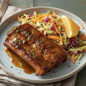 Mango Mustard Glazed Spareribs