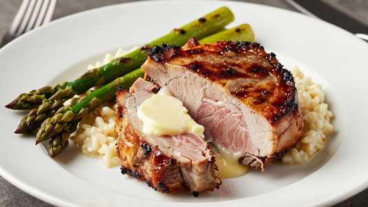 Niman Ranch Double Cut Pork Chop Valdostana