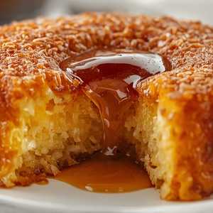 Brown Sugar Lava Rice Cake