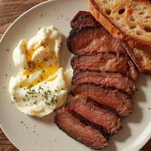 Bavette Steak & Eggs
