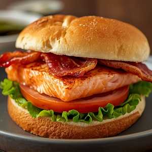 Salmon BLT