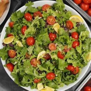 Ensalada de Lechuga y Tomate Solamente