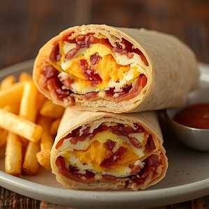 Breakfast Burrito (Lunch)