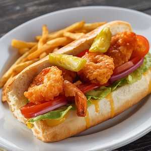 Fried Shrimp Po Boy