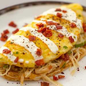 CARBONARA OMELET