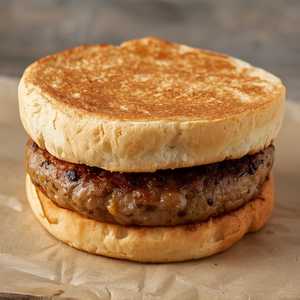 Sausage Patty or Turkey Sausage Patty Sandwich (No Egg)