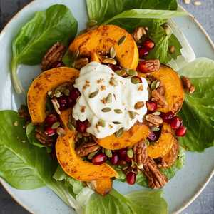 Roasted Winter Squash and Endive