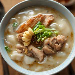 Sliced Chicken Congee