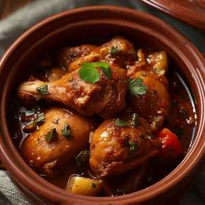 Moroccan Chicken Braise