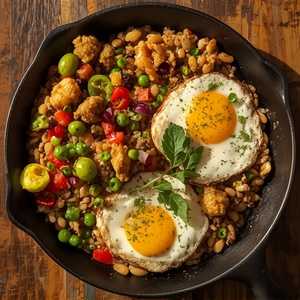 I Am Trusting (GF) - Sweet Potato & Veggie Hash