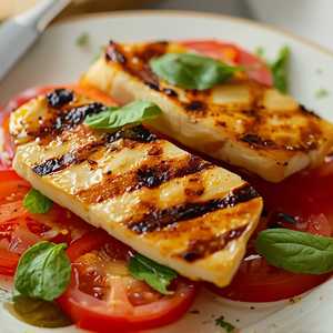 Grilled Halloum
