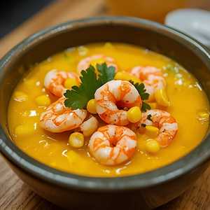 Creamy Shrimp & Corn Soup