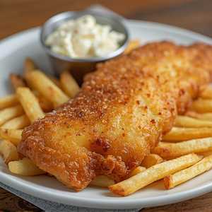 Boston Lager Fish & Chips