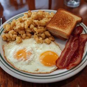 Quick 2-Egg Breakfast