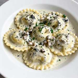 Mushroom Ravioli
