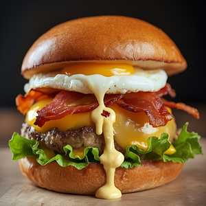 Bacon & Egg Burger