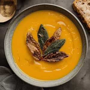 Roasted Butternut Squash Soup, V GF