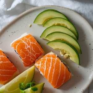 Salmon Roll (Simple)