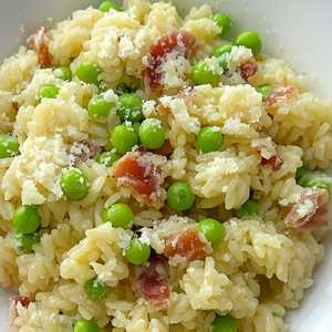Risotto Peas & Prosciutto