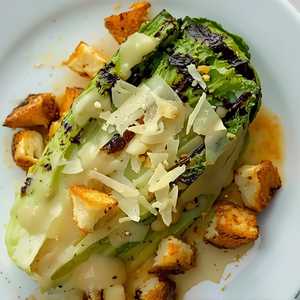 Grilled Caesar salad