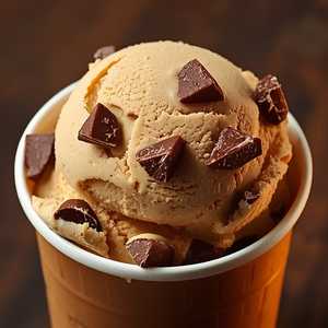 Browned butter-salted chocolate ice cream – pint