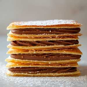 Hazelnut Chocolate Napoleon