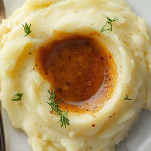 Mashed Organic Potatoes (opt. Gravy)