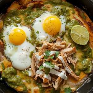 Chilaquiles Verdes or Rojos