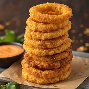 Panko & Parmesan Crusted Onion Rings