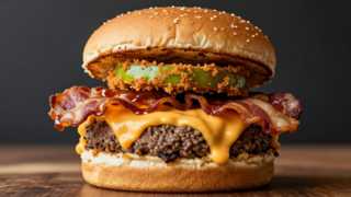 The "Pa-Menna" Cheeseburger*