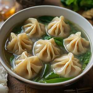 Shanghai Style Wonton Noodle Soup