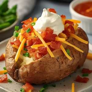 Loaded Twice Baked Potato