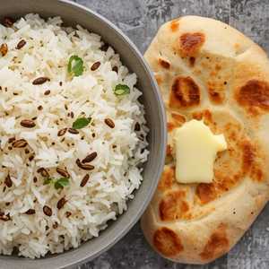 Jeera Rice - Naan