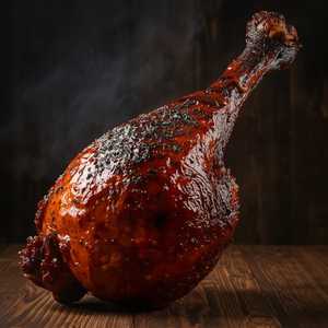 Smoked/BBQ Turkey Leg