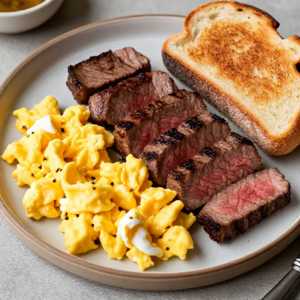 Steak Aux Oeufs