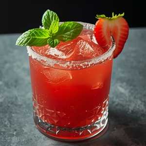 Strawberry Basil Margarita