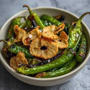 Blistered Shishito Peppers