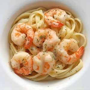 Shrimp Linguini Alfredo