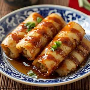 Pork & Shrimp Stuffed Bean Curd Skin